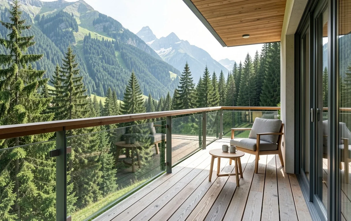 Paysage alpin helvétique
